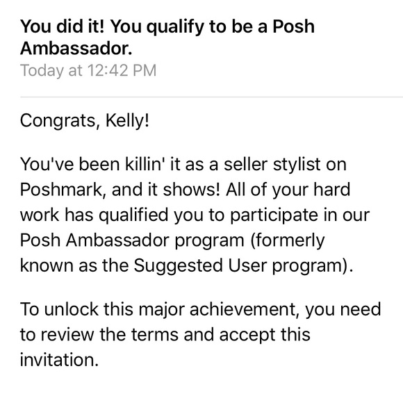 🖤🤍POSH AMBASSADOR🤍🖤 - Picture 2 of 5